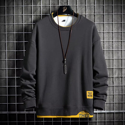 EAEOVNI Men Hoodie Streetwear Hip Hop Harajuku Sweatshirts Crew Neck Mens Hoodies Streetwear Men Pullover Fashion Clothing Top