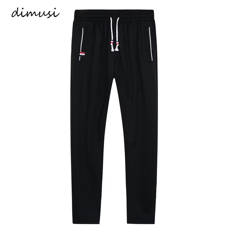 DIMUSI Mens Joggers Casual Pants Fitness Men Sportswear Tracksuit Bottoms Skinny Sweatpants Trousers Gyms Jogger Track Pants 6XL
