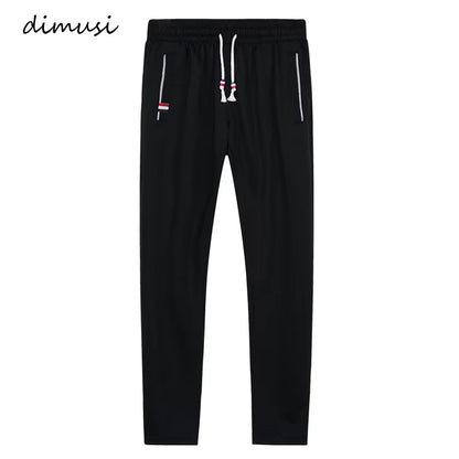DIMUSI Mens Joggers Casual Pants Fitness Men Sportswear Tracksuit Bottoms Skinny Sweatpants Trousers Gyms Jogger Track Pants 6XL
